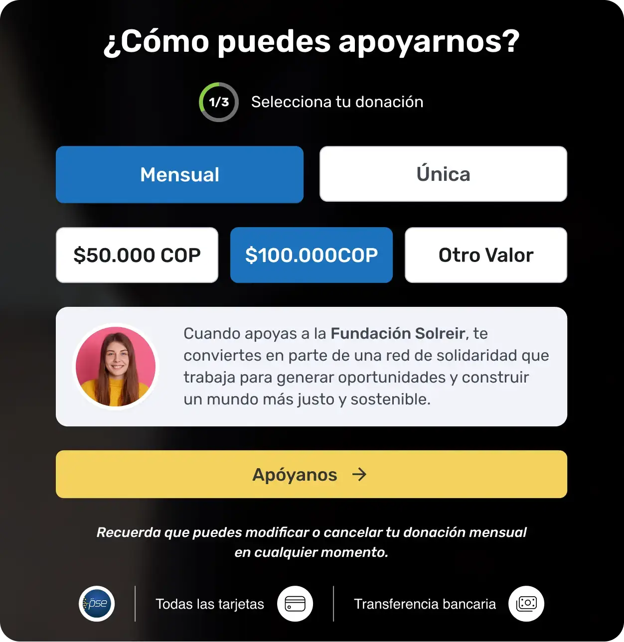 como puedes apoyarnos