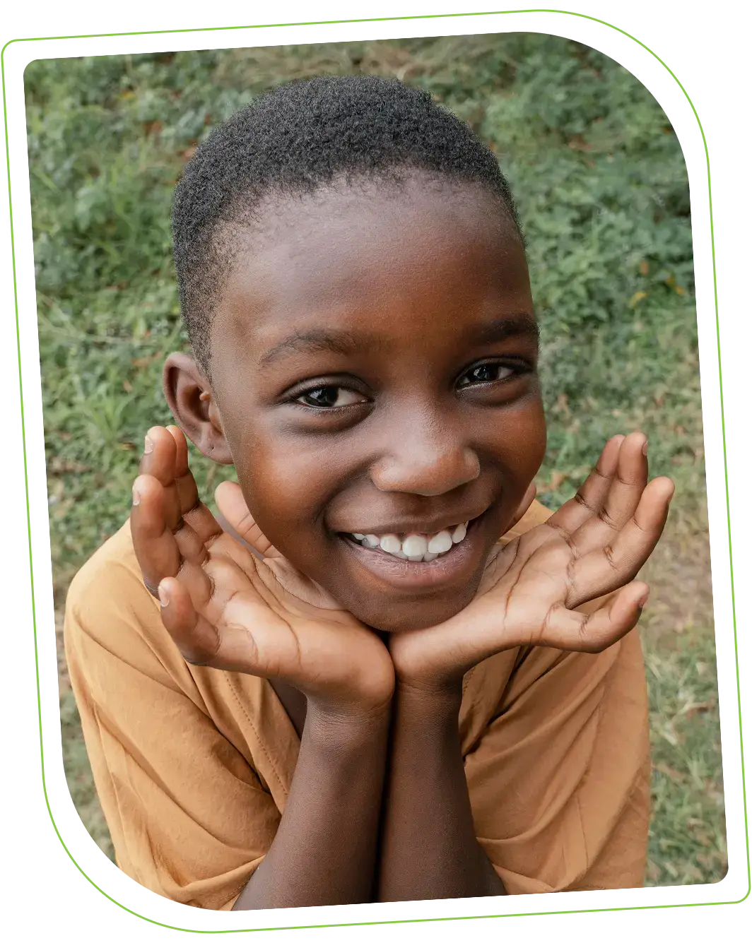 niño sonriendo